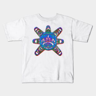 The Sun God of the aztec empire Kids T-Shirt